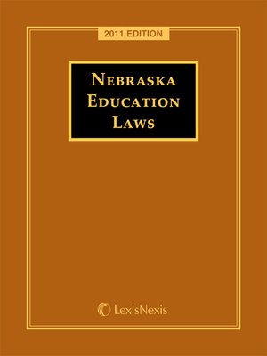 cover image of Nebraska Education Laws